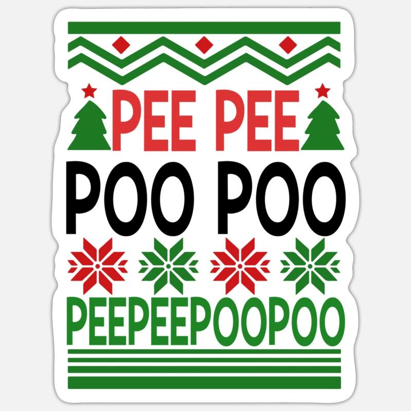 Pee Pee Poo Poo Ugly Christmas 